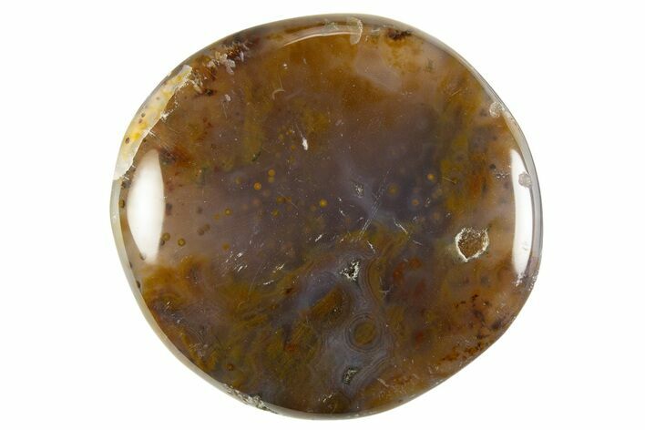 Polished Ocean Jasper Stone - Madagascar #330014